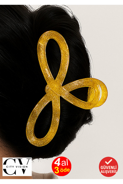 cityvision Silvery Mustard Color Ribbon Model Latch Buckle 11 cm - Stylish an...