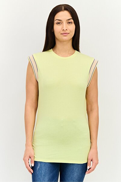 Levi's Levis X Deepika Padukone Women Solid Sleeveless Top, Yellow