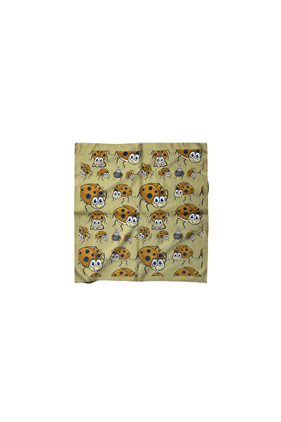 Sultan İpek وشاح / باندانا منقوشة على شكل خنفساء 52x52