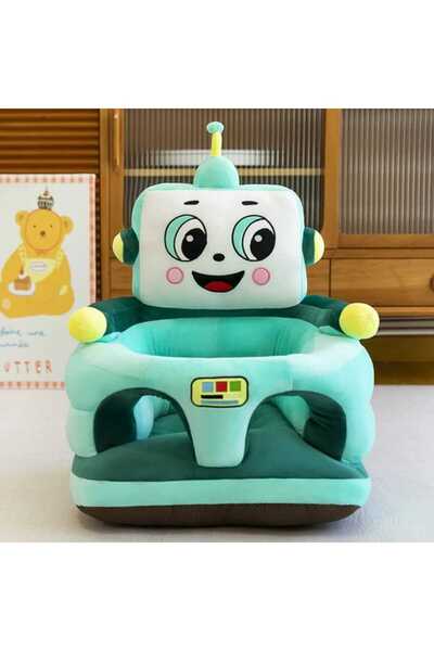 OEM Green Robot Plush Baby Armchair