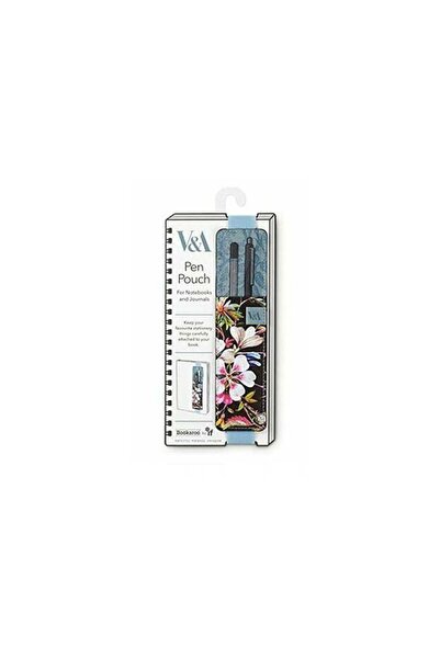 İF Bookaroo Pen Pouch Black Floral Elastic Pen Holder