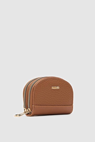 OLLBAG Jefece Tan Color Natural Pattern Bag Wallet