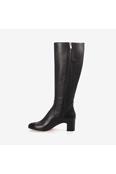 MOCASSINI Genuine Leather Black Women's Boots M102