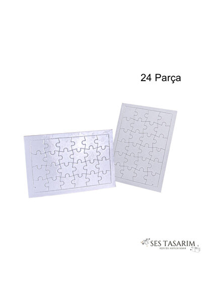 Sestasarmm Kişiye Özel 24 Parça Dikdörtgen Puzzle (A5 Boyut – Fotoğraf Baskılı Süblimasyon) Hediye