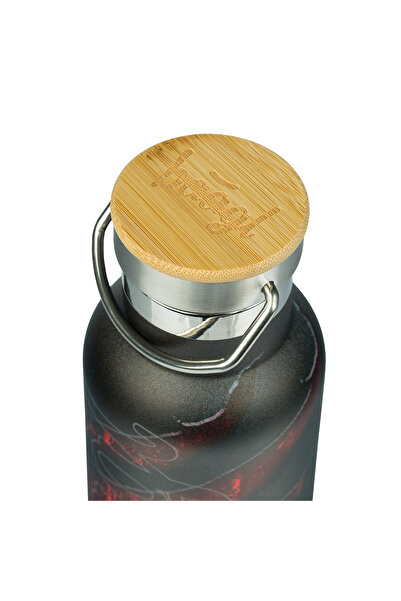 Baagl Thermo bottle with bamboo lid Volcano, 500 ml