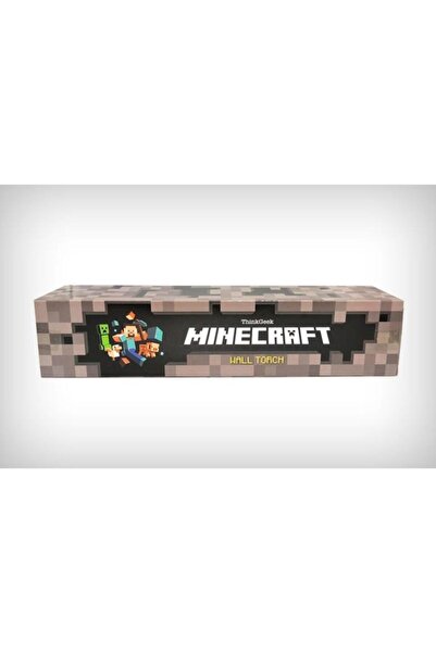 Think Geek Minecraft Light Up Torch Lamp