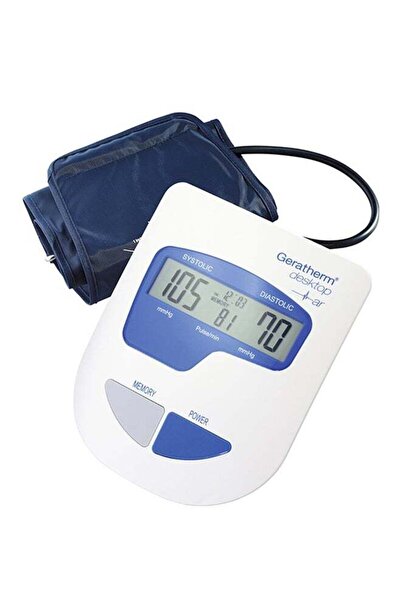 Geratherm جهاز قياس ضغط الدم أوتوماتيكي من أعلى الذراع بشاشة كبيرة وسوار مريح...