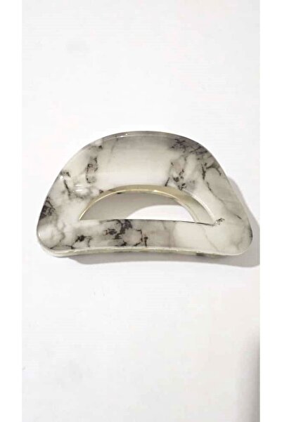 cityvision Korean Style Gray Color Semi Oval 9cm Women's Hairpin - Stylish and Durable