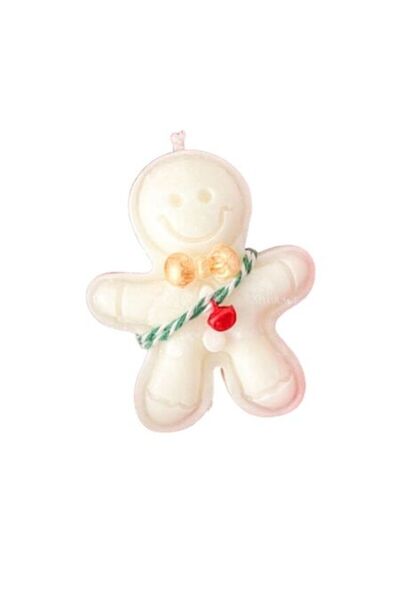 MYGRACE Lumanare Craciun MyGrace, Omulet Turta Dulce, ceara soia, parfum vin ...