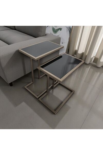 mobithen Modern 2'li C Zigon Sehpa