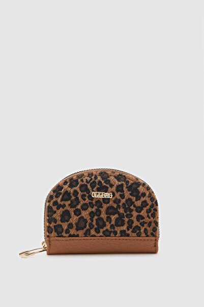 OLLBAG Jefece Leopard Pattern Bag Wallet