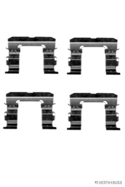 HERTH BUSS JAKOPARTS Set Accesorii Placute Frana Nissan Navara/NP300 Pickup