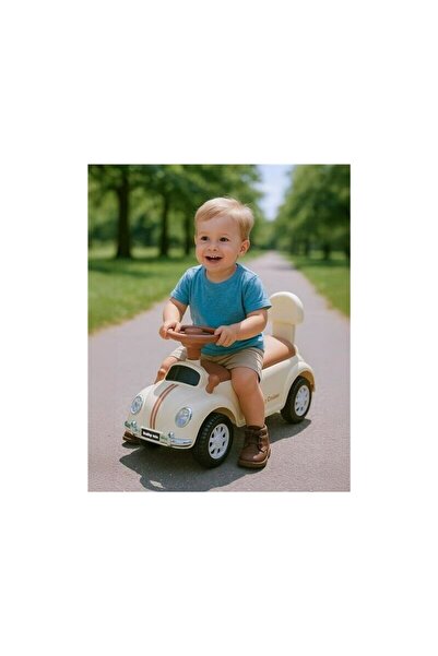 Babymix Ride-on vehicle, Baby Mix, Cruiser, Up to 25 kg, With melodies and LED lights, +2 years, Beige