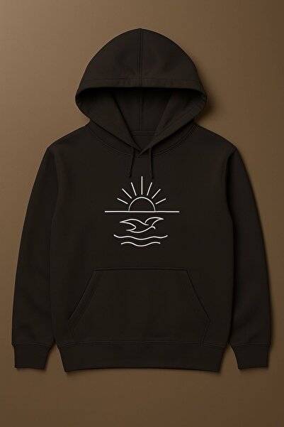 ADAMARA هودي Urban Comfort مصنوع من القطن بنسبة 100%