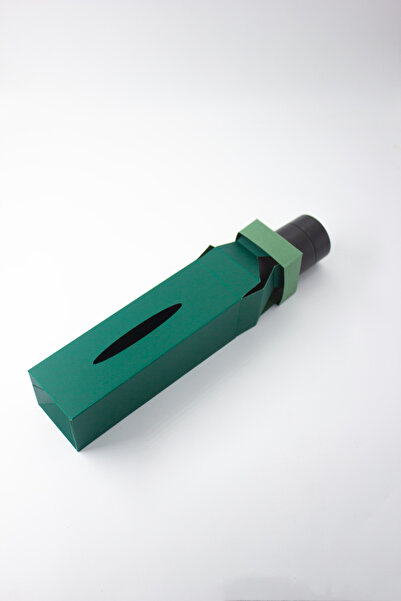 carton box Yılbaşı Yeşil Boş Hediye Kutusu Katlamalı Hediye Termos için Kutu