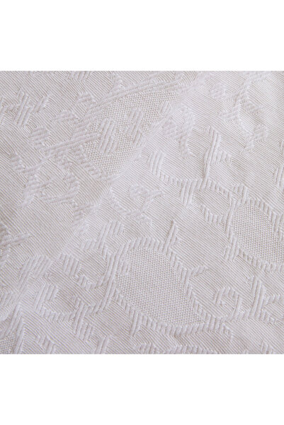 Karaca Home Maribel 100% Cotton Bedspread Set White