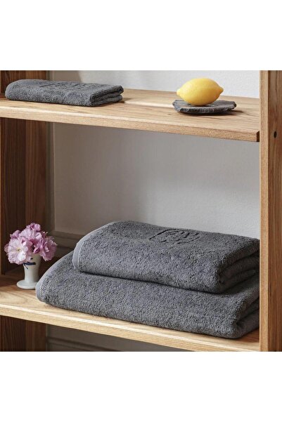 Truva Grup Set of 3 Damask Towels – 100% Cotton, 650 g/sqm, 70x150 + 50x100 + 40x70