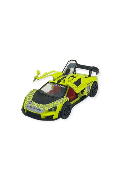 Vardem Pull and Drop Metal Cars 13 cm - Green