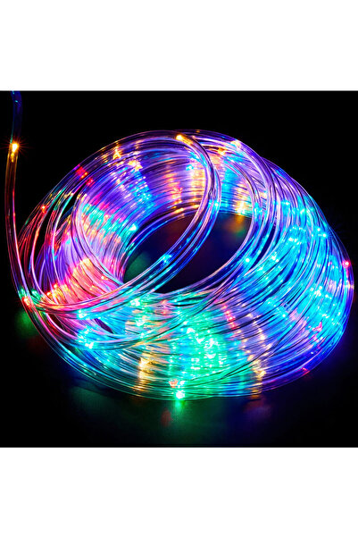 Issa Frânghie luminoasă LED de 14 m, multicoloră, pentru interior/exterior, i...