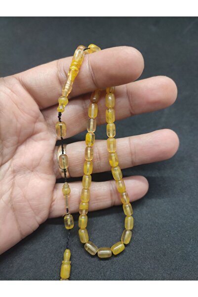 İskeçe Exclusive Serdal Mediterranean Masterpiece Double Layer Polished Ankle Length (Small Size) Tightening Amber Certified 8623