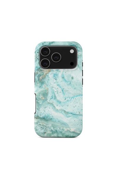 BURGA جراب هاتف متوافق مع iPhone 17 PRO MAX، هجين من طبقتين من السيليكون الصل...