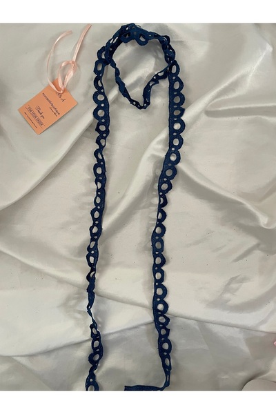 Nurcanilirboutique وشاح أزرق أنيق