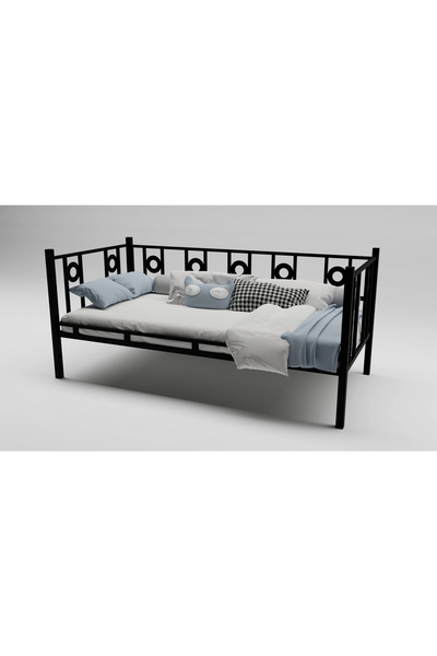 adımshops Metal Divan & Karyola Tek kişilik Yatak (90x190 Yatak Uyumlu)