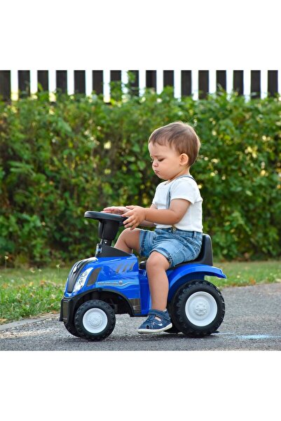 Babymix Tractor, Baby Mix, New Holland, Up to 25 kg, With horn and engine sound, 12 months+