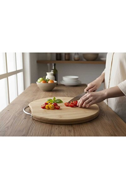 KAVEH Bamboo Cutting Board Round 30X30 cm