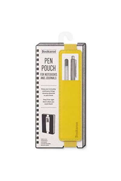 İF Bookaroo Pen Pouch Defter Üstü Kalemlik Chartreuse Limon Sarı