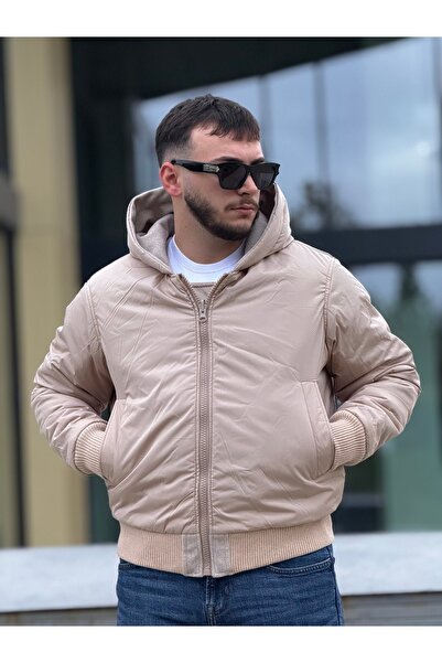 KINGAF Men's Double-Sided Embroidered Coat