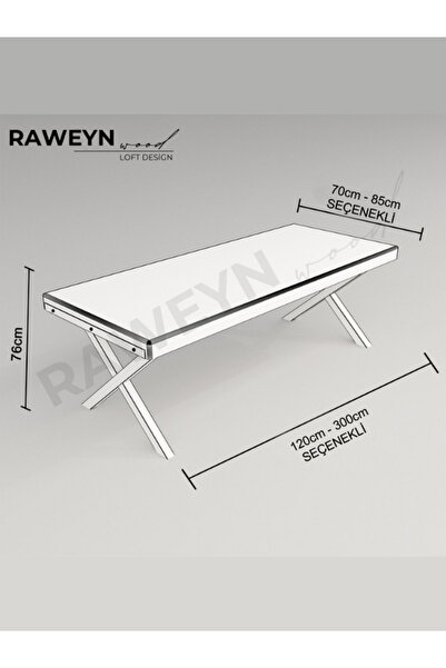 raweyn Sirius Doğal Ahşap Yemek Masası