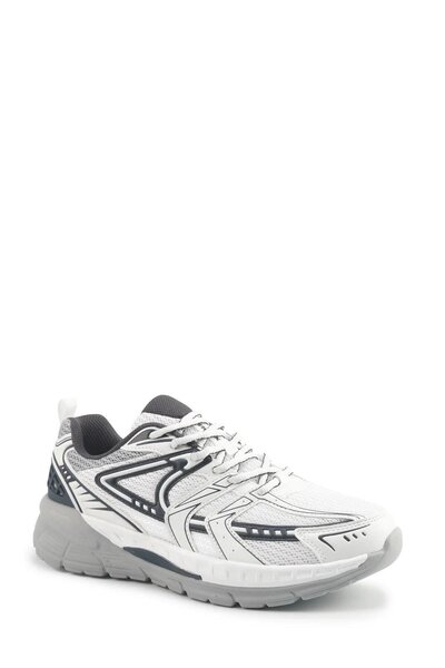 Kinetix Milenium Tx White-Navy Blue Ekek Sports Shoes