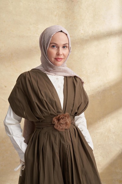 ARMANDA Jose Jakar Chain Desen Shal - Vi̇zon