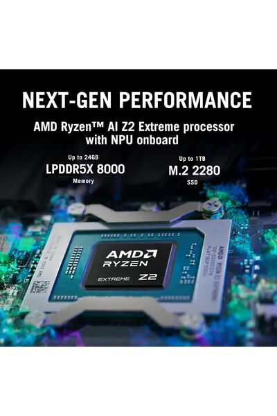 ASUS ROG Xbox Ally X Gaming Handheld Black - AMD Ryzen AI Z2 Extreme, 24GB RAM, 1TB SSD, 7in FHD 120