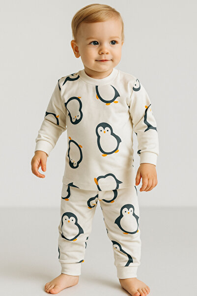 Palal Children-Baby Organic Cotton Patterned Pajama Set Kids