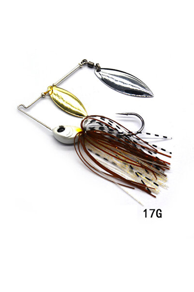 Choice 1 قطعة طُعم صيد 12/17 جرام طُعم متذبذب دوار طُعم ملعقة لصيد سمك البايك...