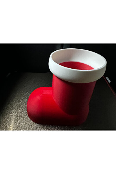 3DECİ Noel Baba Temalı Çizme Dekoru| 3D Baskı Christmas Boots – Yılbaşı Akses...