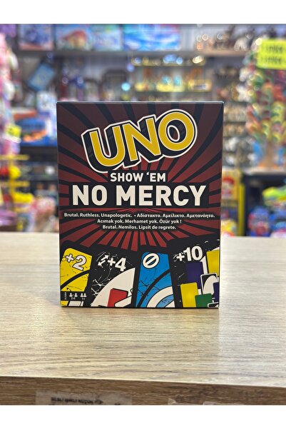 AŞKINOĞLU SHOP بطاقات لعبة أونو نو ميرسي