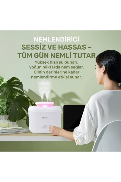 NPO Ihome14 Rgb Colorful 3300ml Aromatherapy Diffuser Ultrasonic Air Humidifier Steam Maker
