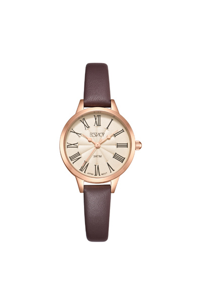 ECSTACY Women's Analog Rose gold Dial Watch - E25511-RLDC