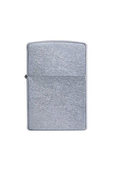 Zippo 207 Street Chrome lighter, metallic, silver