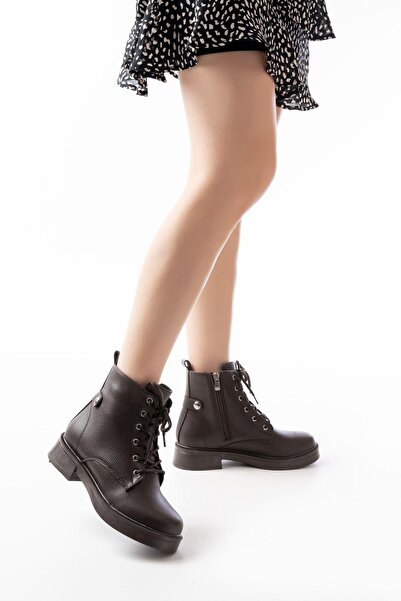 Aymood 02-2003 Кафе Галата с каишка и цип, ежедневни дамски ботуши