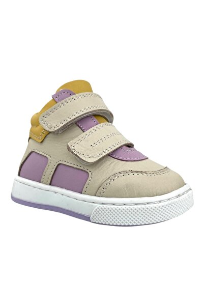 Nubebe Ottoman girl baby first step shoes cream