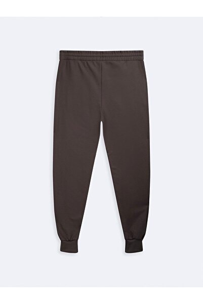 Ltb Αθλητική φόρμα με ελαστική μέση και στενό πόδι ανθρακί