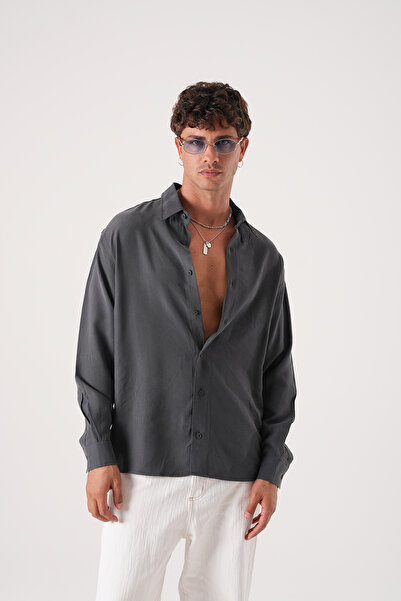 2512 Clothing قميص أساسي ذو قصة عادية