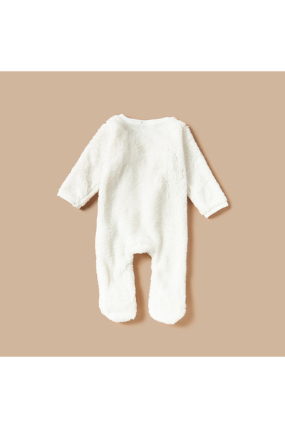 Juniors Textured Sleepsuit with Long Sleeves