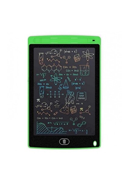 OEM Children's 8.5-inch Color Drawing Tablet with Erase Button and Pen - Green