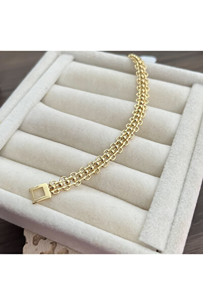 ATELİER GİZEM Xuping kararmaz kadın 14k gold rengi çelik premium bileklik