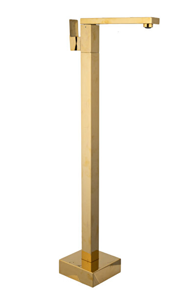 Trendy's Ελεύθερη μπαταρία νιπτήρα TRENDY'S design ορθογώνια χρυσή